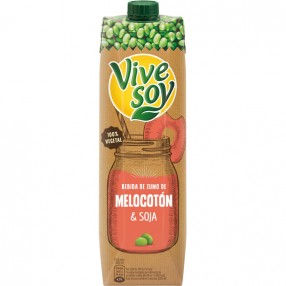 PASCUAL VIVESOY Zumo de melocoton y soja envase 1 L